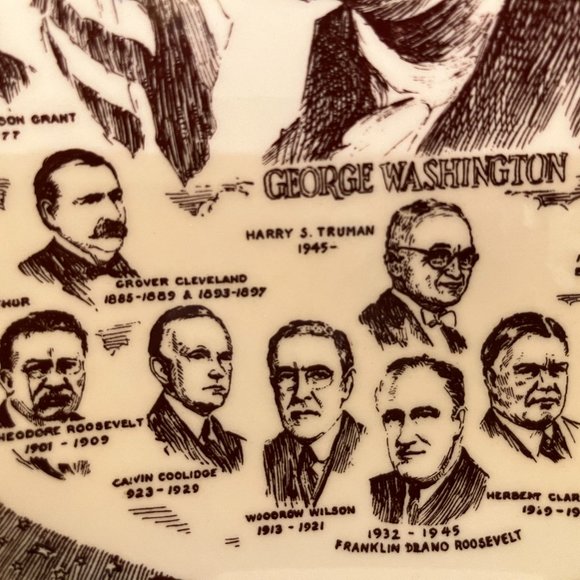Presidential Gallery Collectible Plate of U.S. Presidents - Picture 7 of 8